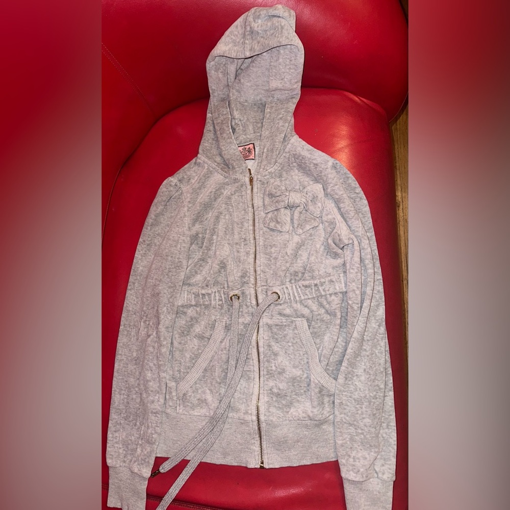 JUICY COUTURE SWEATER ZIP UP HOODIE